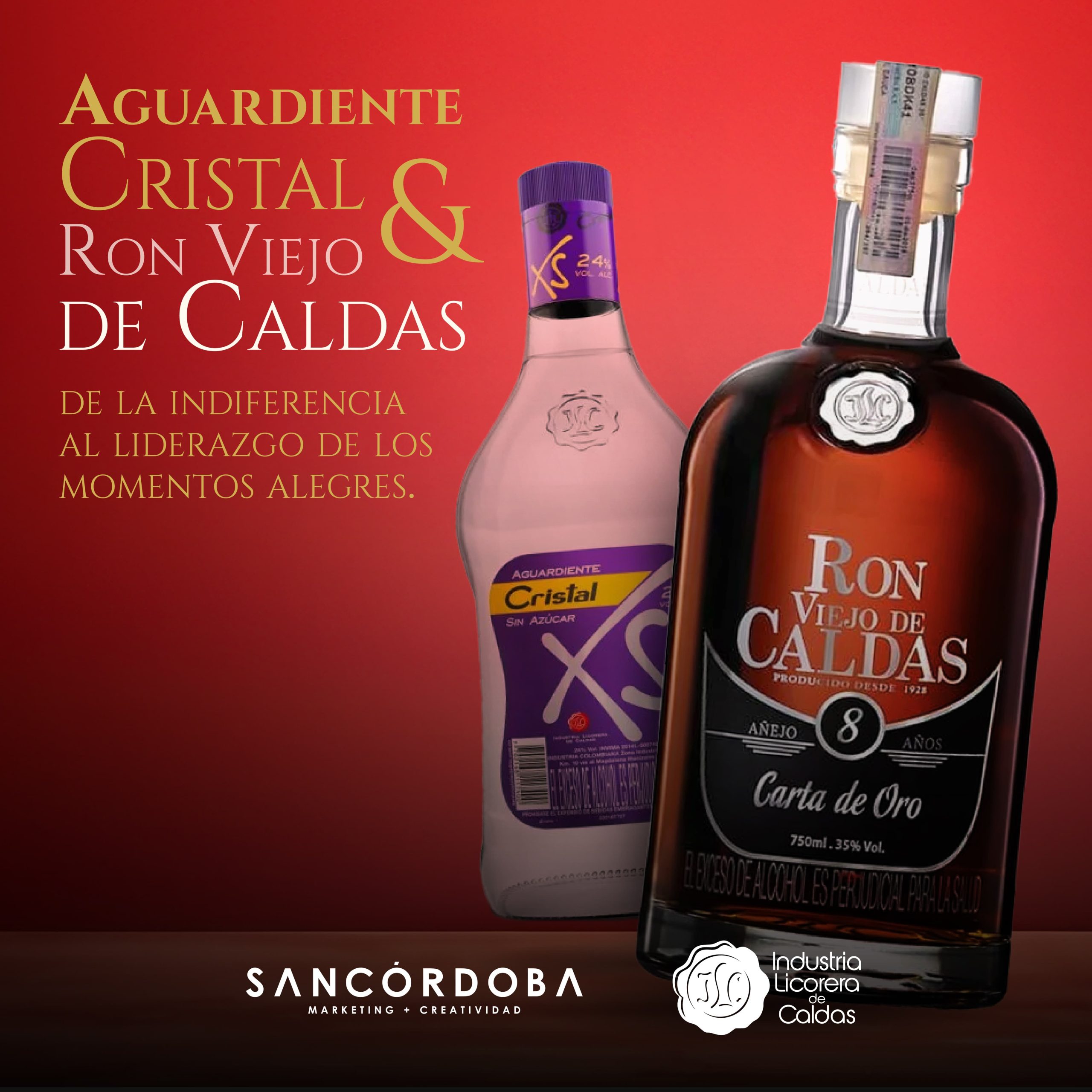 ILC (Cristal Azul y Ron Viejo de Caldas) ILC (Cristal Azul y Ron Viejo de Caldas)